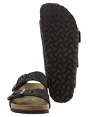 Birkenstock Arizona Leo Sandal With Buckles And Animal Print