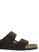 Birkenstock Arizona Leo Sandal With Buckles And Animal Print