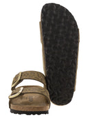 Birkenstock Arizona Leo Sandal With Buckles And Animal Print