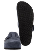 Birkenstock Boston Suede Sabot