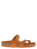Birkenstock Mayari Hex Ledersandale mit verstellbarem Doppelriemen
