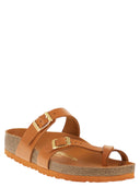 Birkenstock Mayari Hex Ledersandale mit verstellbarem Doppelriemen