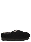 Ugg Black Tasman Maxi Curl Slippers