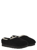 Ugg Black Tasman Maxi Curl Slippers