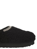 Ugg Black Tasman Maxi Curl Slippers