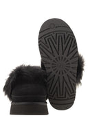 Ugg Disquette Chalet Slippers With Fur And Platform