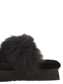 Ugg Disquette Chalet Slippers With Fur And Platform