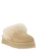 Ugg Disquette Chalet Slippers With Fur And Platform