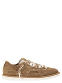 Ugg Minimel Suede And Fabric Trainers