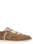 Ugg Minimel Suede And Fabric Trainers
