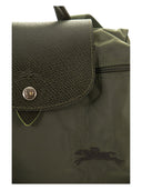 Zaino verde longchamp le pliage