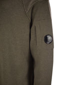 Cp Company Lambswool Crew Neck Sweater
