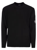 Cp Company Lambswool Crew Neck Sweater