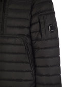 Cp Company Down Jacket With Shell Collar And Zip