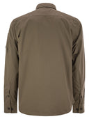 Cp Company Organic Gabardine Buttoned Lens Shirt