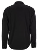 Cp Company Organic Gabardine Buttoned Lens Shirt