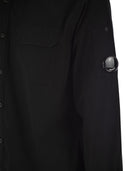 Cp Company Organic Gabardine Buttoned Lens Shirt