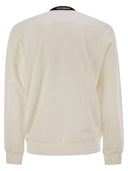 Cp Company Diagonal Raised Fleece Crew Neck Lens Sweatshirt