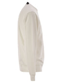 Cp Company Diagonal Raised Fleece Crew Neck Lens Sweatshirt