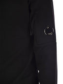 Cp Company Diagonal Raised Fleece Crew Neck Lens Sweatshirt