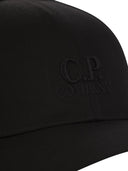 Cp Company Hat With Visor And Embroidered Logo