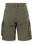 Cp Company Cotton Gabardine Shorts