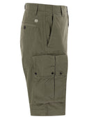 Cp Company Cotton Gabardine Shorts
