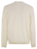 Cp Company Sea Island Cotton Crew Neck Jumper