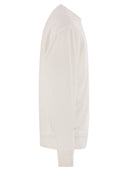 Cp Company Cotton Sweatshirt With Lens