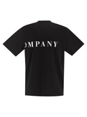 Cp Company T Shirt With Logo Print On Chest And Back