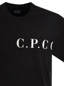Cp Company T Shirt With Logo Print On Chest And Back