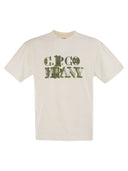 Cp Company Cotton Jersey T Shirt With Graphics