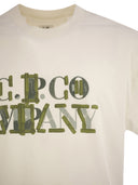 Cp Company Cotton Jersey T Shirt With Graphics