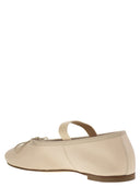 Anniel Leather Ballerina And Elastic Band
