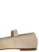 Anniel Leather Ballerina And Elastic Band
