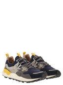 Flower Mountain Yamano 3 Sneakers In Suede And Technical Fabric