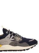 Flower Mountain Yamano 3 Sneakers In Suede And Technical Fabric