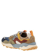Flower Mountain Yamano 3 Sneakers In Suede And Technical Fabric