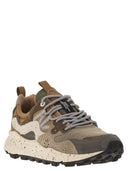Flower Mountain Yamano 3 Sneakers In Suede And Technical Fabric
