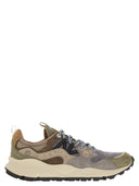 Flower Mountain Yamano 3 Sneakers In Suede And Technical Fabric