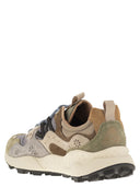 Flower Mountain Yamano 3 Sneakers In Suede And Technical Fabric