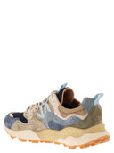 Flower Mountain Yamano 3 Sneakers In Suede And Technical Fabric