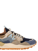 Flower Mountain Yamano 3 Sneakers In Suede And Technical Fabric