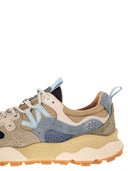 Flower Mountain Yamano 3 Sneakers In Suede And Technical Fabric