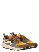 Flower Mountain Yamano 3 Sneakers In Suede And Technical Fabric