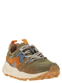 Flower Mountain Yamano 3 Sneakers In Suede And Technical Fabric