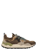 Flower Mountain Yamano 3 Suede And Fabric Sneakers