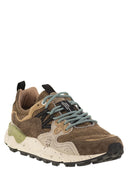 Flower Mountain Yamano 3 Suede And Fabric Sneakers