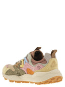 Flower Mountain Yamano 3 Sneakers In Suede And Technical Fabric