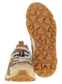 Flower Mountain Yamano 3 Sneakers In Suede And Technical Fabric